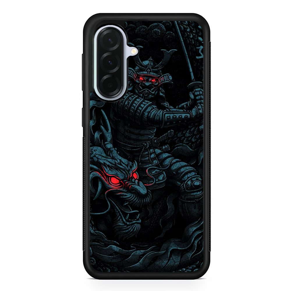 Samurai and Dragon Samsung Galaxy A36 Case | Durable Samsung Galaxy A36 Protective Case