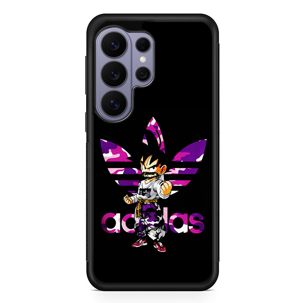 Adidas Purple Camo Son Goku Samsung Galaxy S26 Ultra Case | Slim Durable Protective Cover