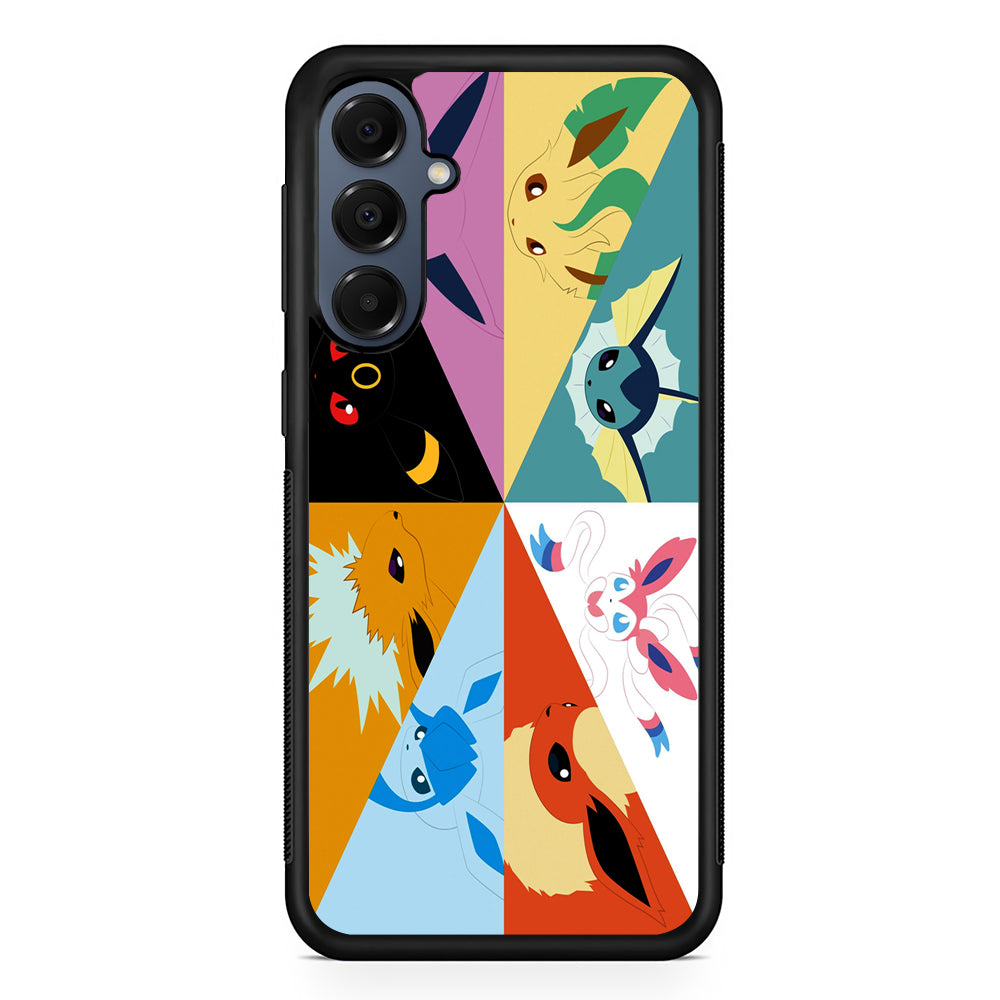 Pokemon Eevee Evolutions Samsung Galaxy A16 Case | Slim Protective Cover for Samsung Galaxy A16