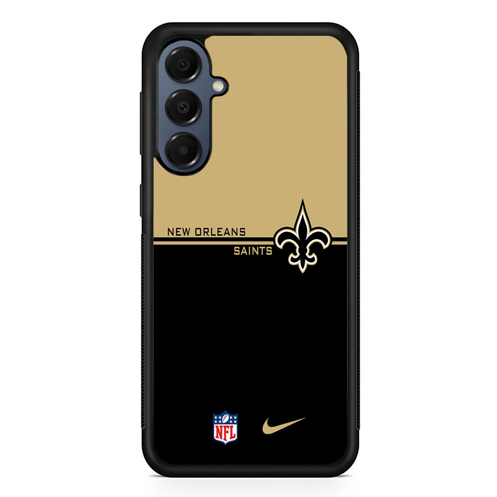 NFL New Orleans Saints Team Nike Samsung Galaxy A16 Case | Slim Protective Cover for Samsung Galaxy A16