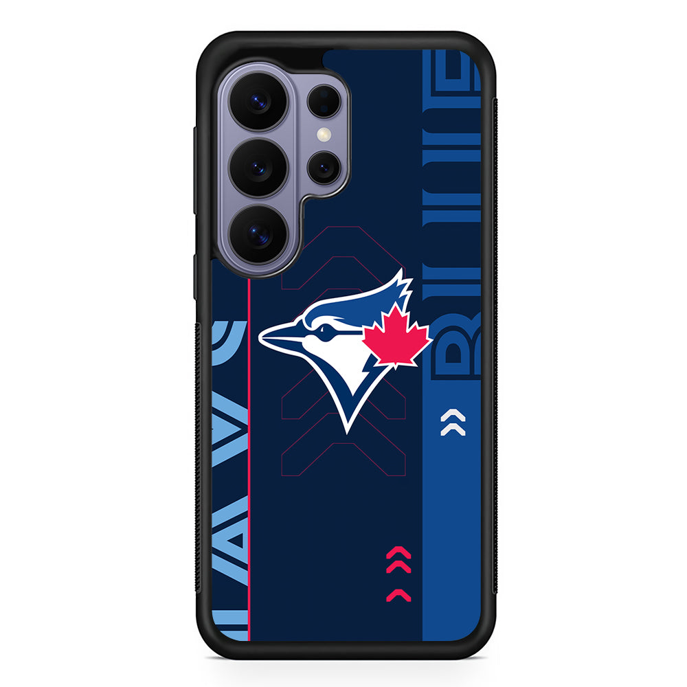 MLB Toronto Blue Jays Team Artwork Samsung Galaxy S26 Ultra Case | Protective Rubber Cover