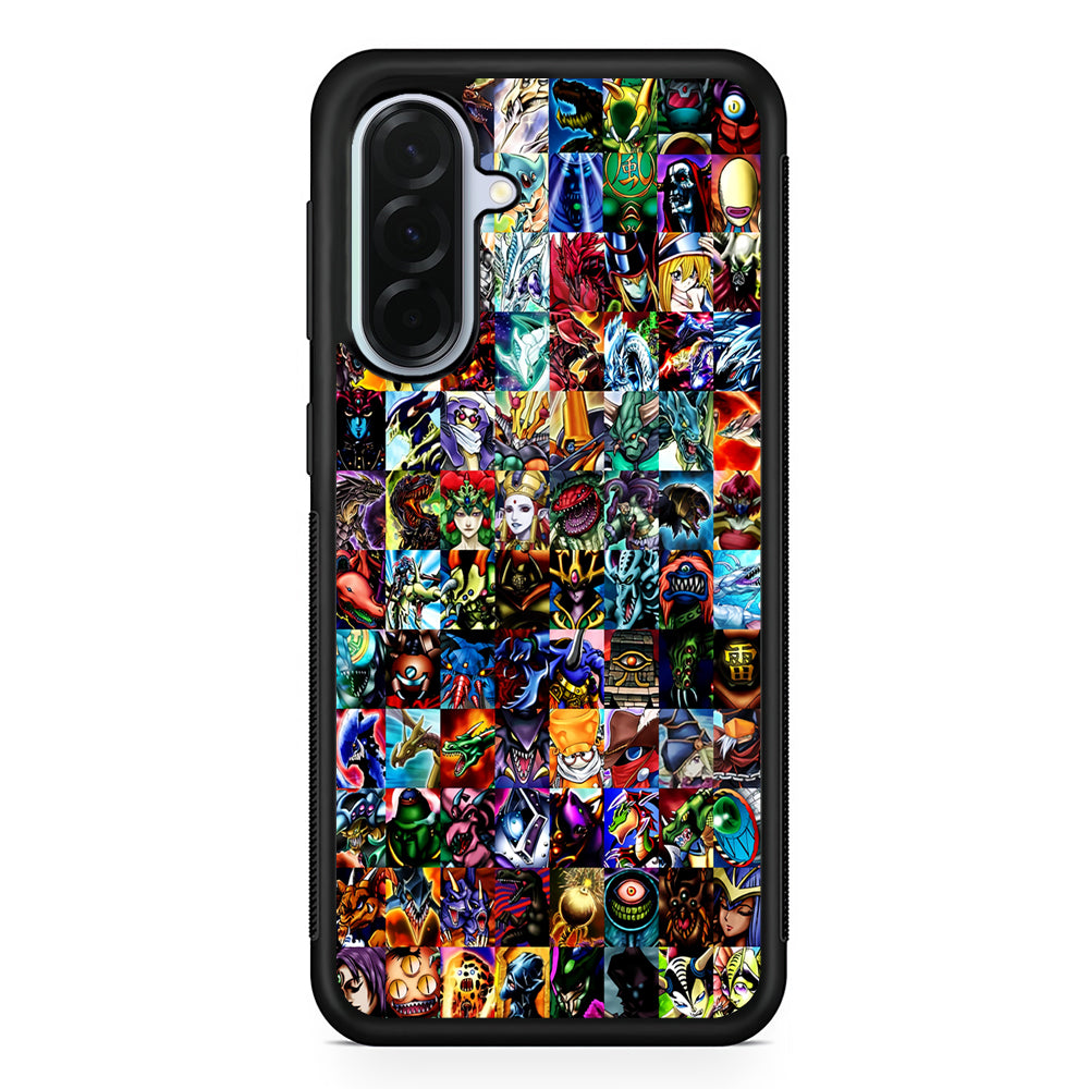 Yu-Gi-Oh All Monster Cards Samsung Galaxy A36 Case | Durable Samsung Galaxy A36 Protective Case