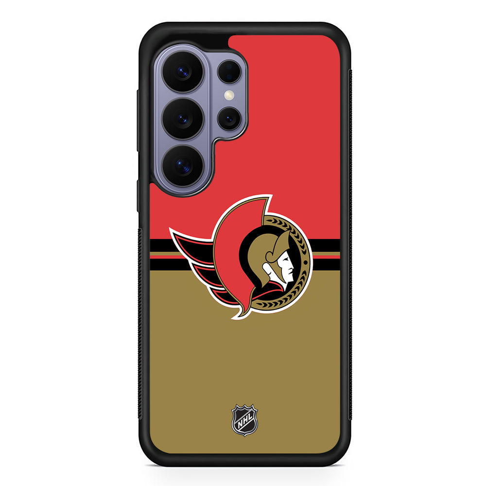 NHL Ottawa Senators Team Samsung Galaxy S26 Ultra Case | Protective Rubber Cover