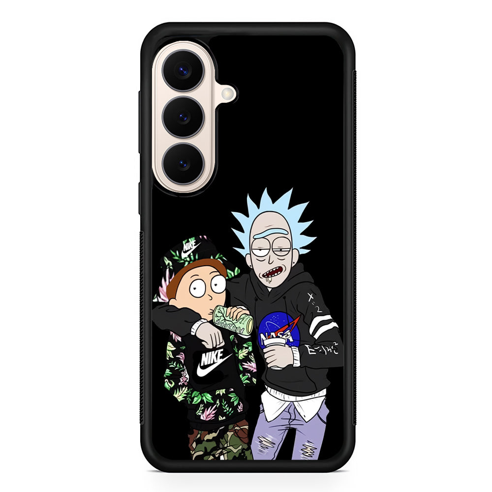 Nike X Nasa Rick and Morty Samsung Galaxy S26 Case – Slim Protective Phone Cover