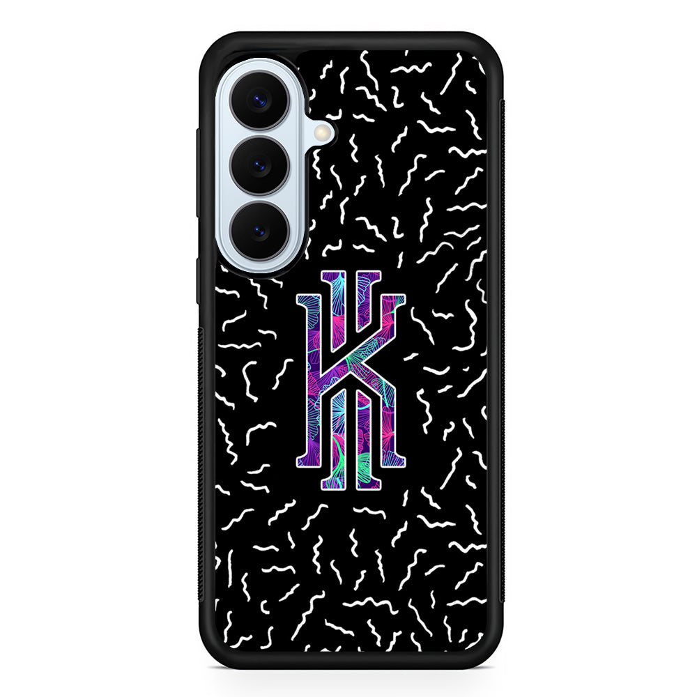 Kyrie Irving Small Striped Pattern Samsung Galaxy S26 Plus Case | Slim Protective Rubber Cover