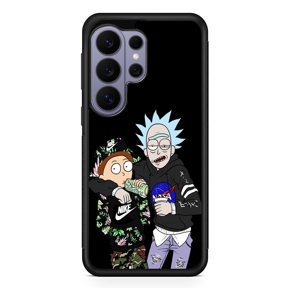 Nike X Nasa Rick and Morty Samsung Galaxy S26 Ultra Case | Slim Durable Protective Cover