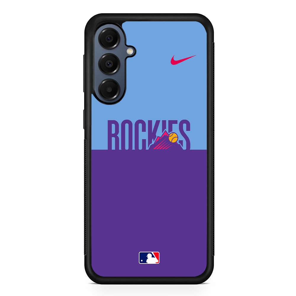MLB Colorado Rockies Purple Nike Samsung Galaxy A16 Case | Slim Protective Cover for Samsung Galaxy A16