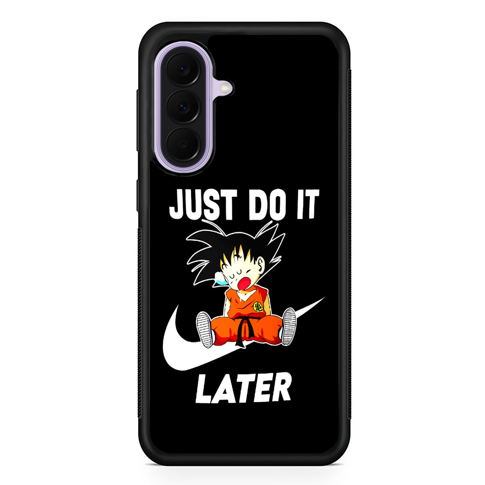 Nike Goku Asleep Samsung Galaxy A37 Case | Samsung Galaxy A37 Rubber Protective Case