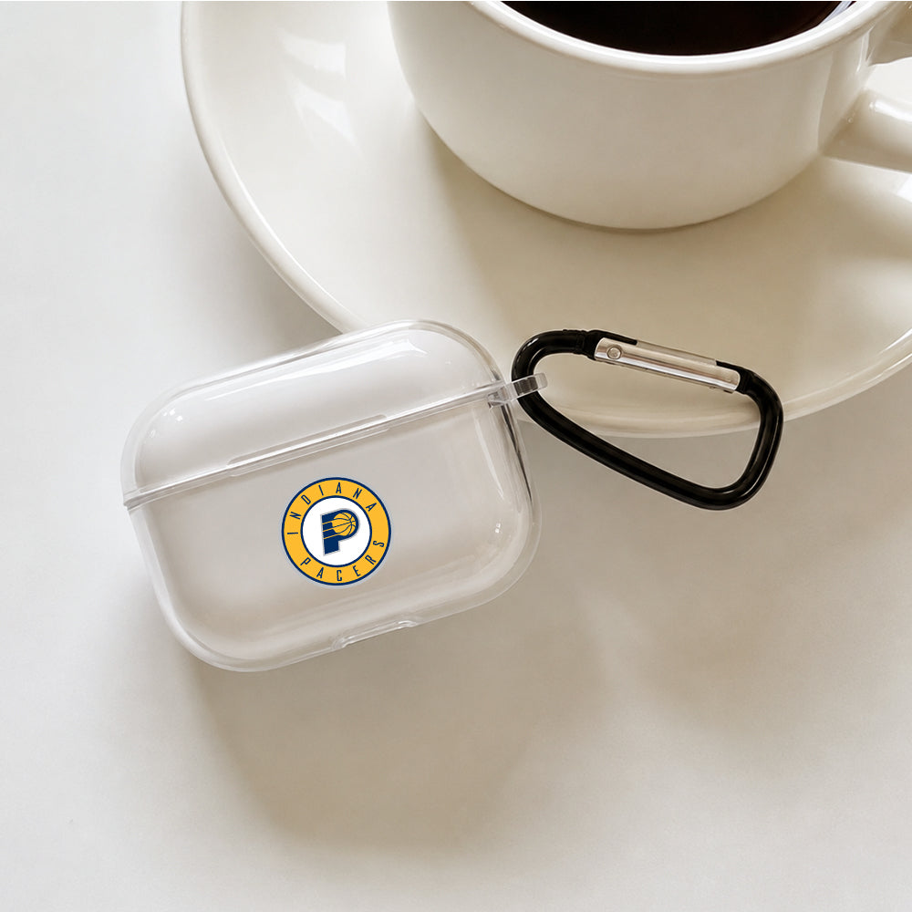 NBA Indiana Pacers Symbol Protective Apple AirPods Pro 3 Clear Case | Shockproof Cover