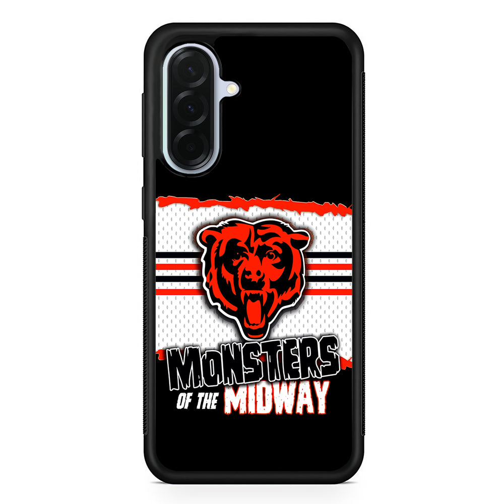 NFL Chicago Bears Monsters Samsung Galaxy A36 Case | Durable Samsung Galaxy A36 Protective Case