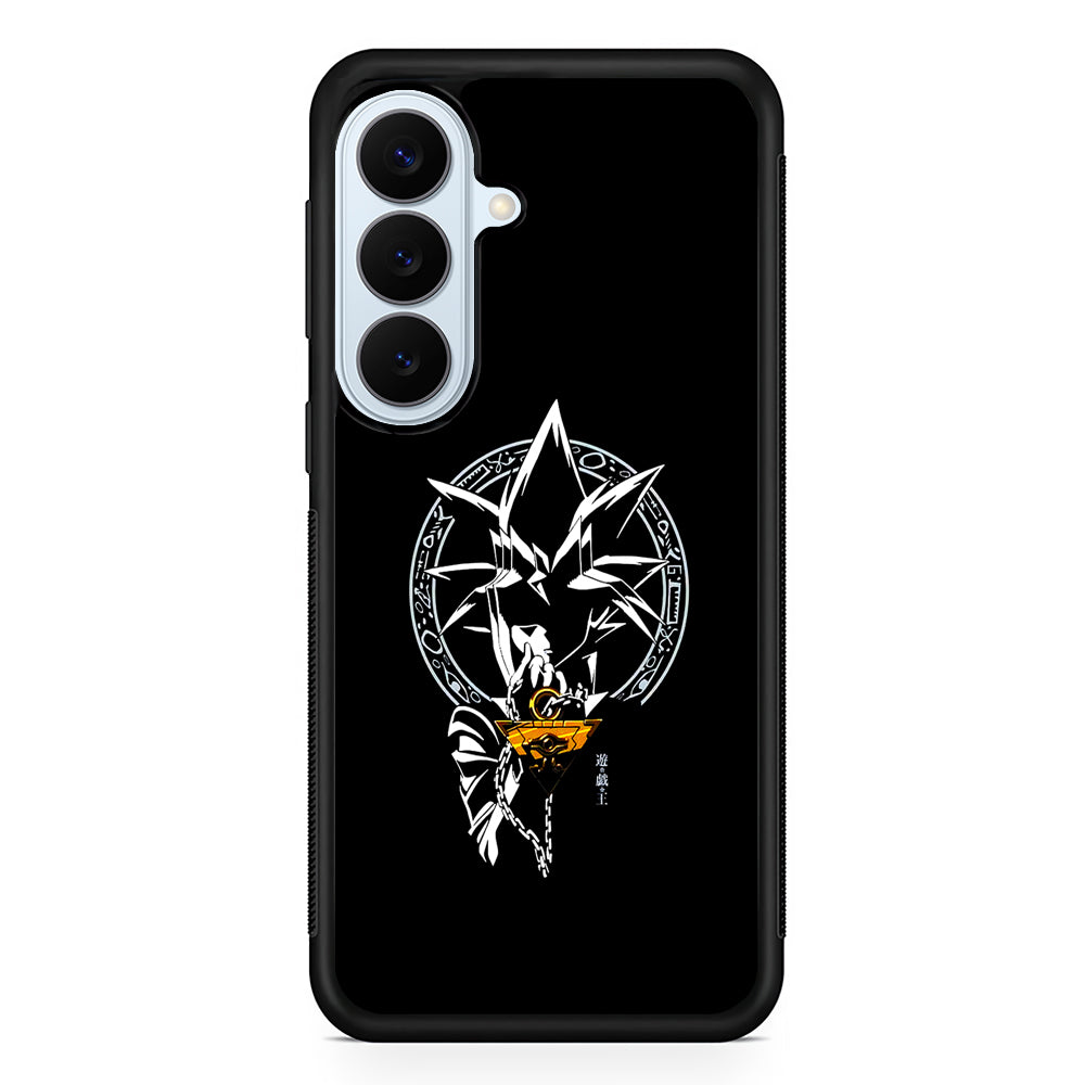 Yu-Gi-Oh Yugi Muto Black Samsung Galaxy S26 Plus Case | Slim Protective Rubber Cover