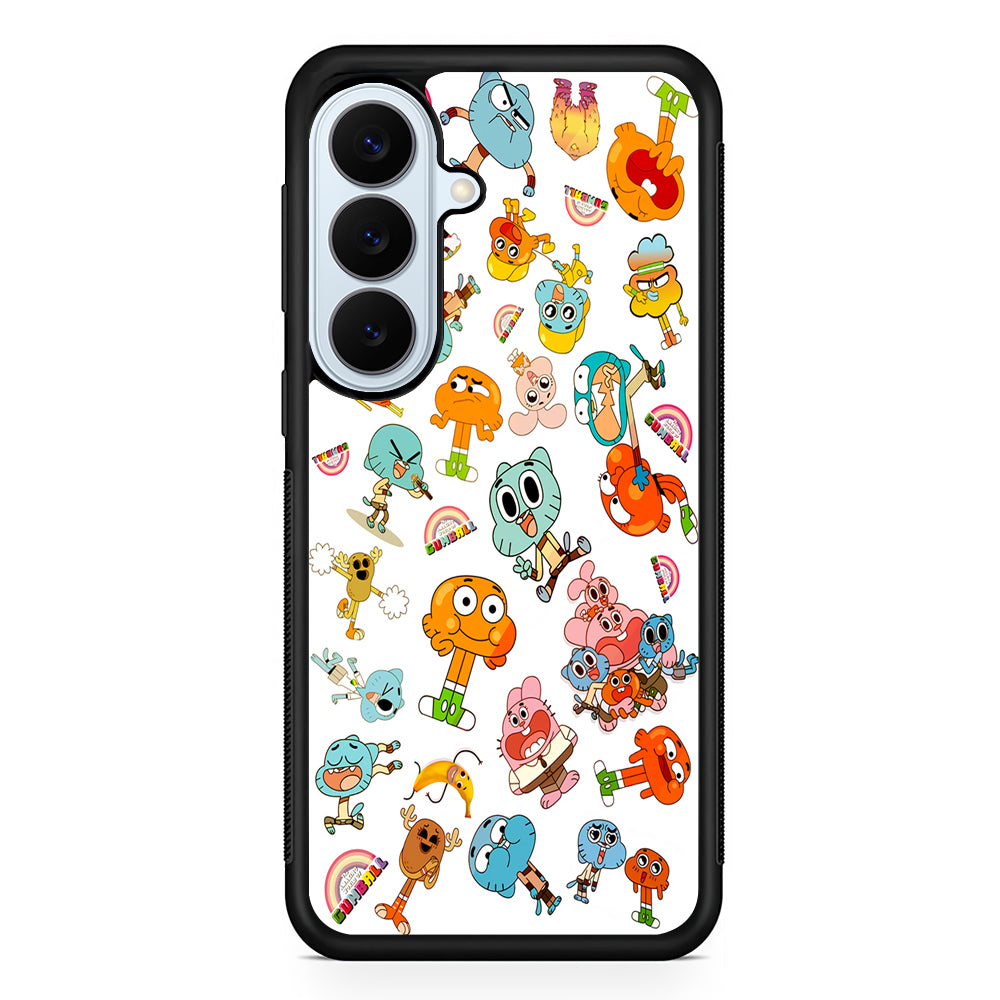 Gumball Doodle Samsung Galaxy S26 Plus Case | Slim Protective Rubber Cover