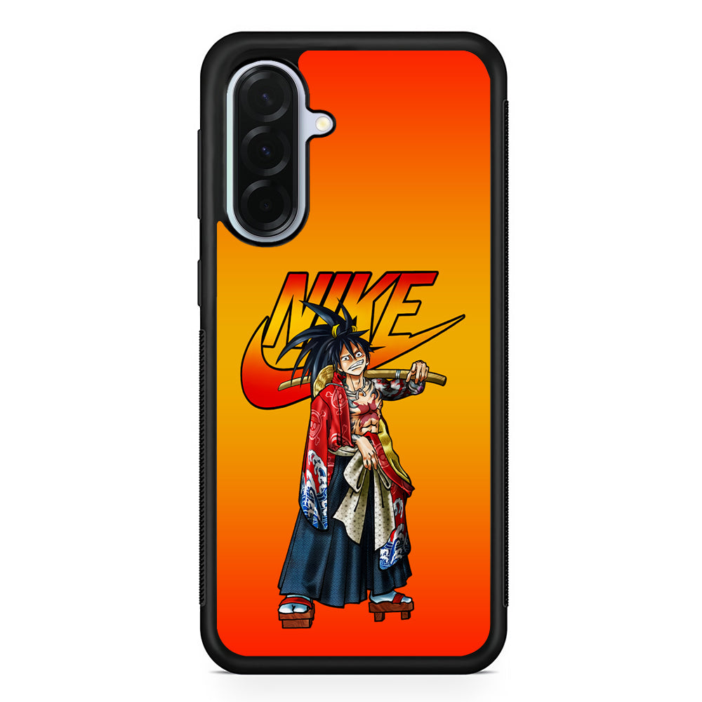 Nike Monkey D Luffy Samsung Galaxy A36 Case | Durable Samsung Galaxy A36 Protective Case