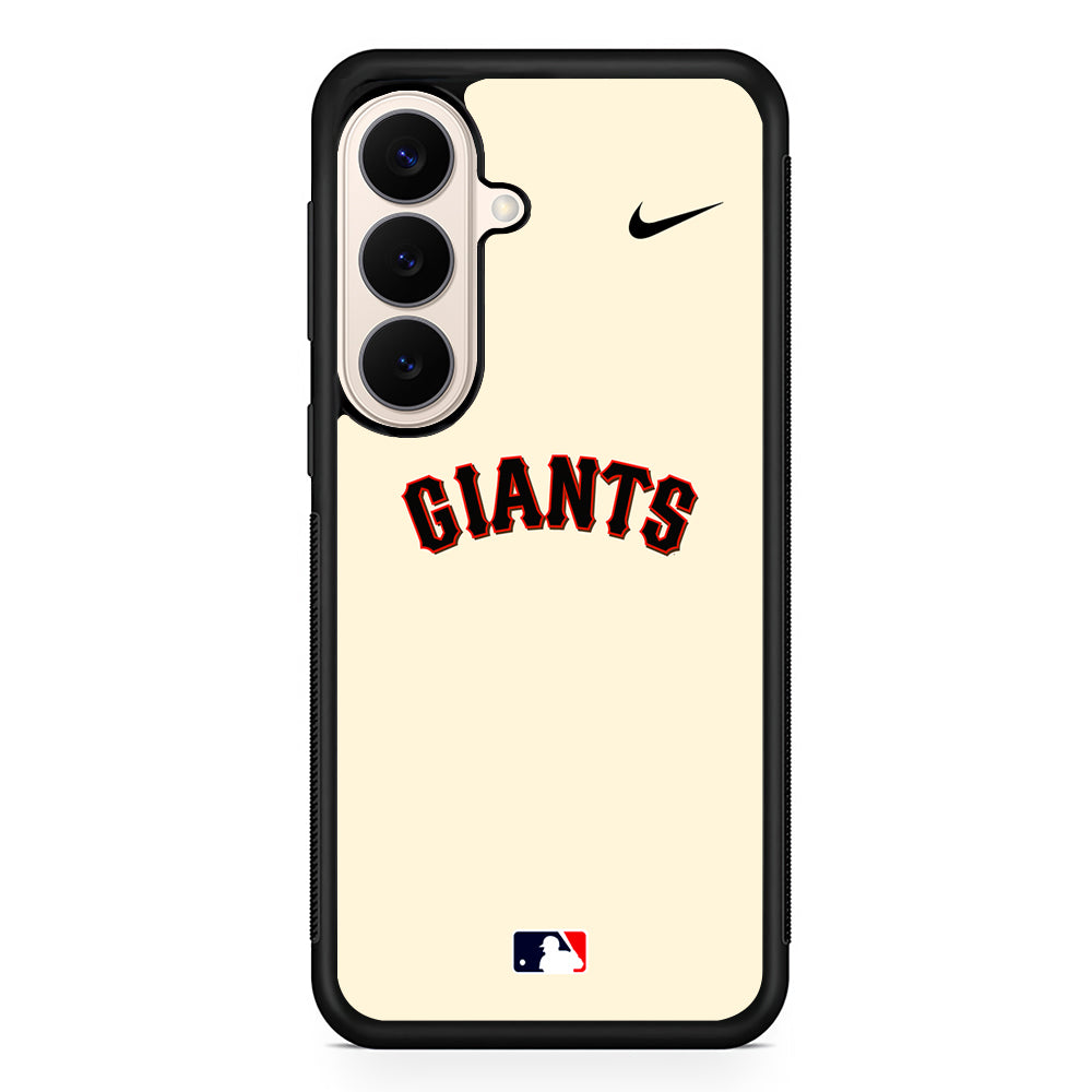 MLB San Francisco Giants Cream Nike Samsung Galaxy S26 Case – Slim Protective Phone Cover