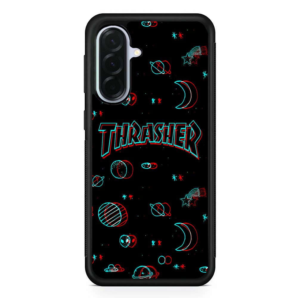 Thrasher Neon Galaxy Samsung Galaxy A36 Case | Durable Samsung Galaxy A36 Protective Case