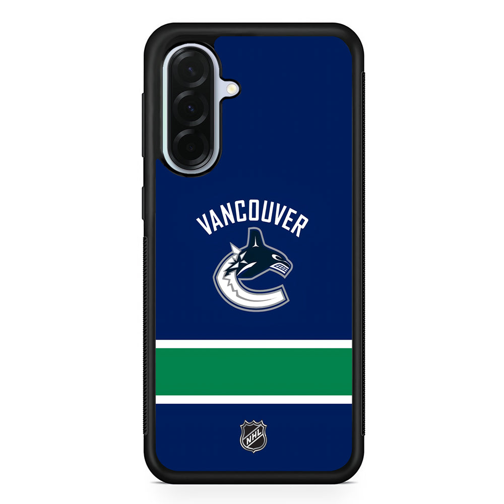 NHL Vancouver Canucks Team Samsung Galaxy A36 Case | Durable Samsung Galaxy A36 Protective Case