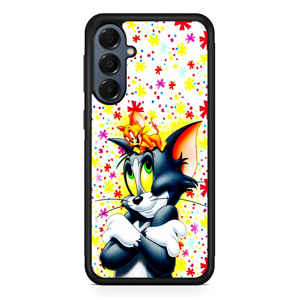 Tom and Jerry Motif Samsung Galaxy A16 Case | Slim Protective Cover for Samsung Galaxy A16