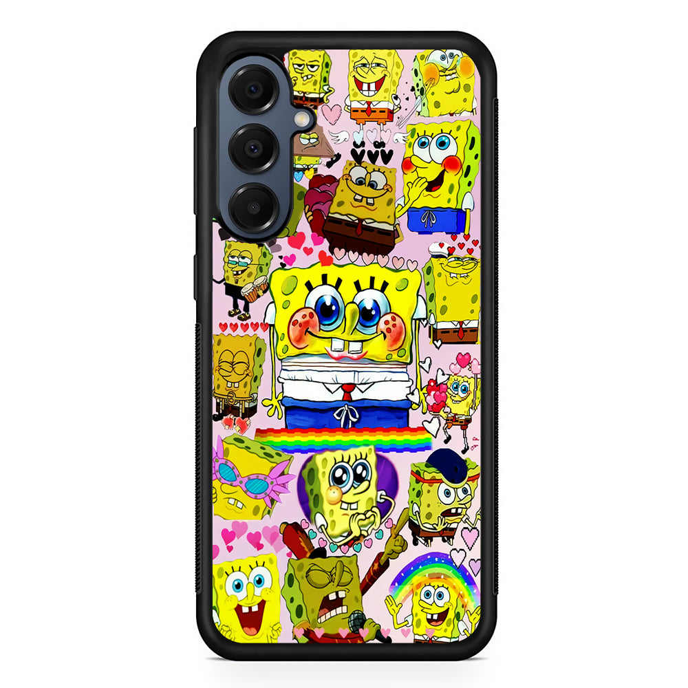 Spongebob Cute Character Samsung Galaxy A16 Case | Slim Protective Cover for Samsung Galaxy A16