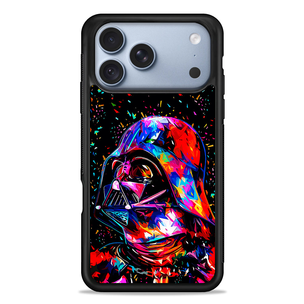 Star Wars Darth Vader Colorful iPhone 18 Pro Case - iPhone 18 Pro Silicone Case