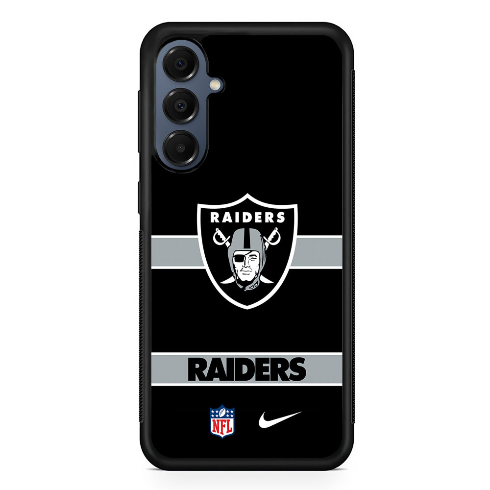 NFL Las Vegas Raiders Nike Samsung Galaxy A16 Case | Slim Protective Cover for Samsung Galaxy A16