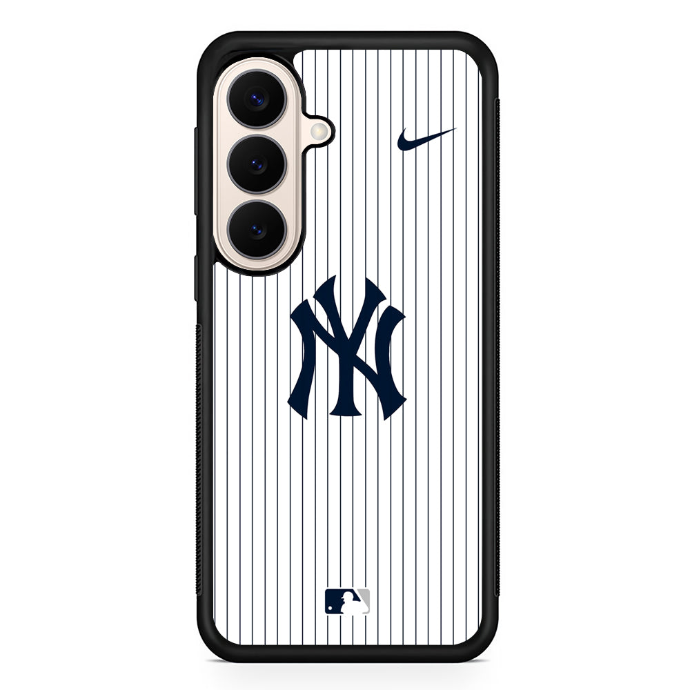 MLB New York Yankees White Nike Samsung Galaxy S26 Case – Slim Protective Phone Cover