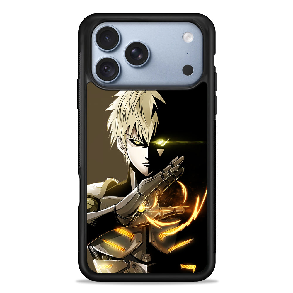 One Punch Man Genos Cyborg iPhone 18 Pro Case - iPhone 18 Pro Silicone Case
