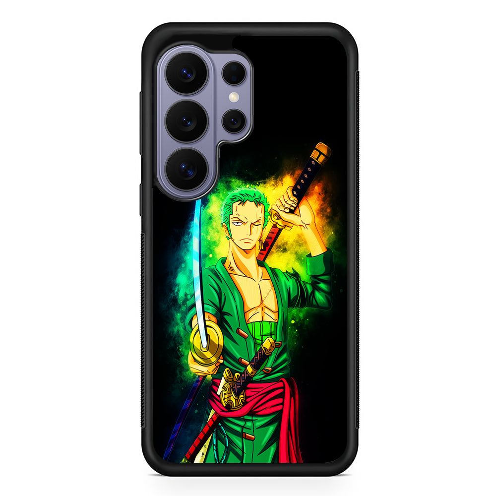 One Piece Roronoa Zoro Art Samsung Galaxy S26 Ultra Case | Protective Rubber Cover