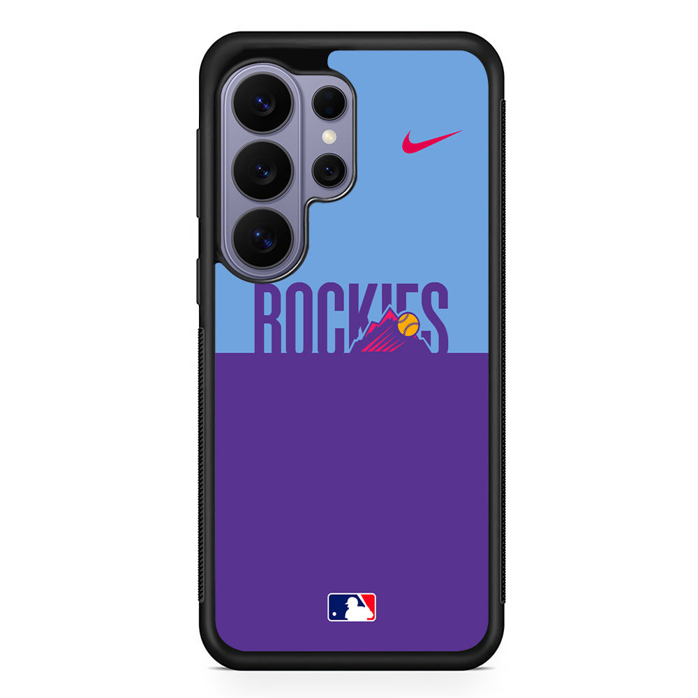 MLB Colorado Rockies Purple Nike Samsung Galaxy S26 Ultra Case | Slim Durable Protective Cover