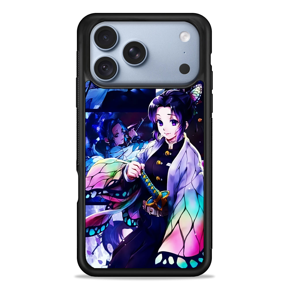 Demon Slayer Nezuko Aesthetic iPhone 18 Pro Case - iPhone 18 Pro Silicone Case