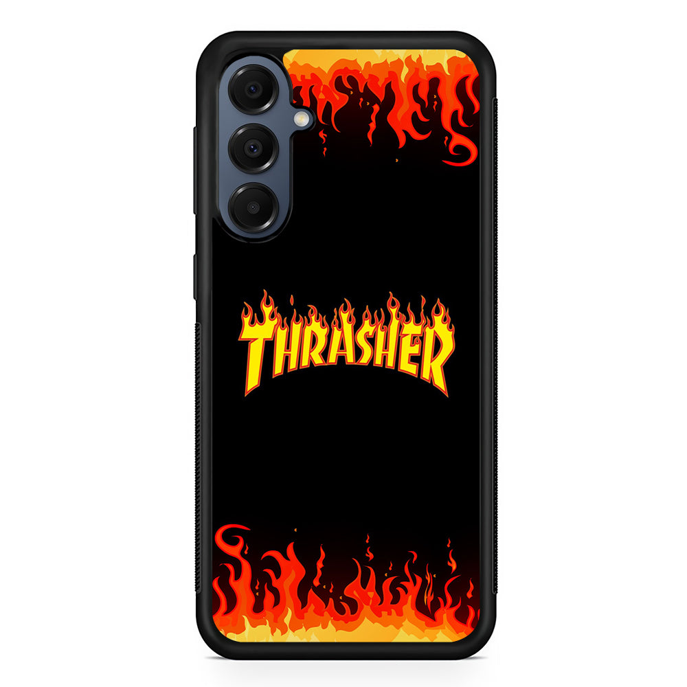 Thrasher in Fire Samsung Galaxy A16 Case | Slim Protective Cover for Samsung Galaxy A16