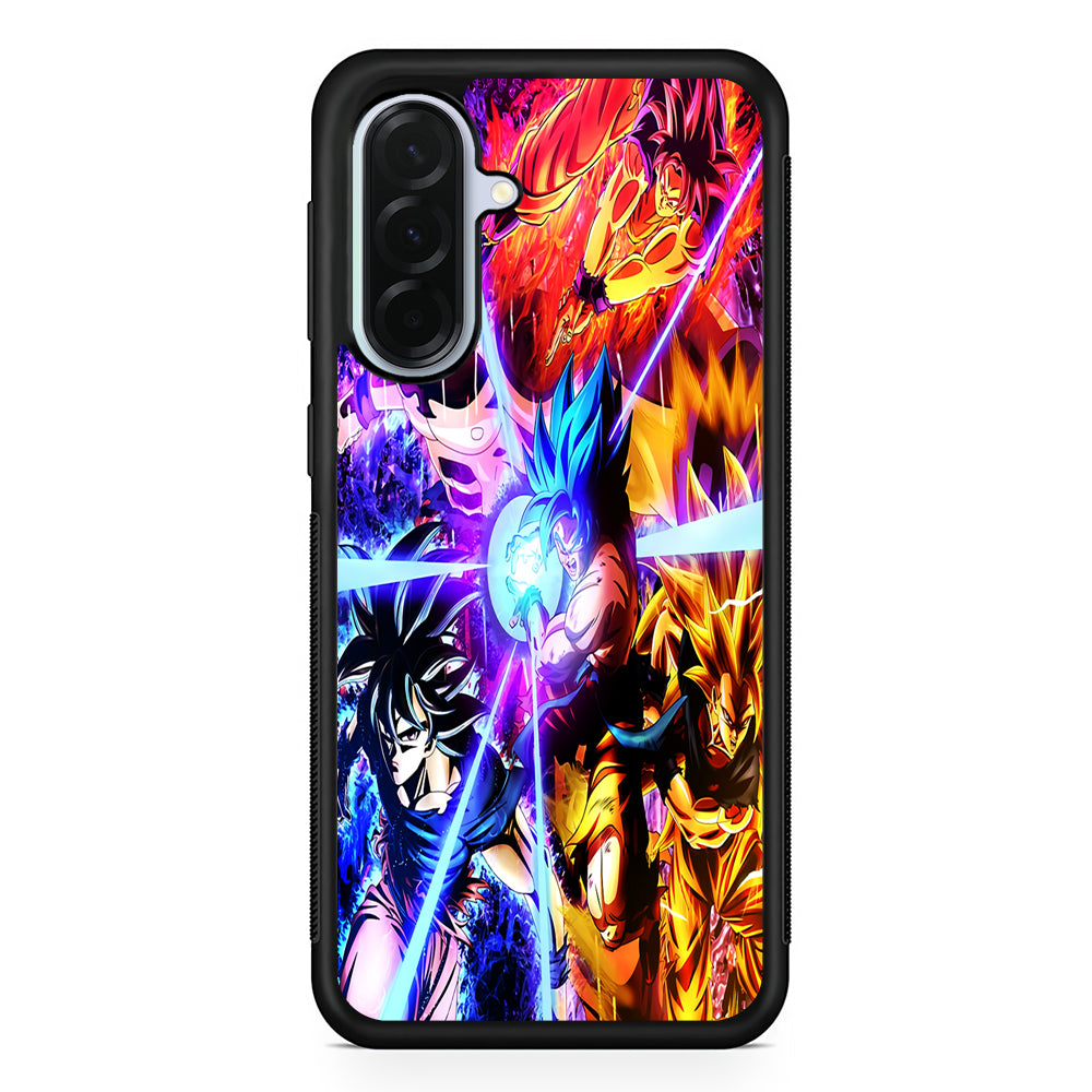 Dragon Ball Super Saiyan Kamehameha Samsung Galaxy A36 Case | Durable Samsung Galaxy A36 Protective Case