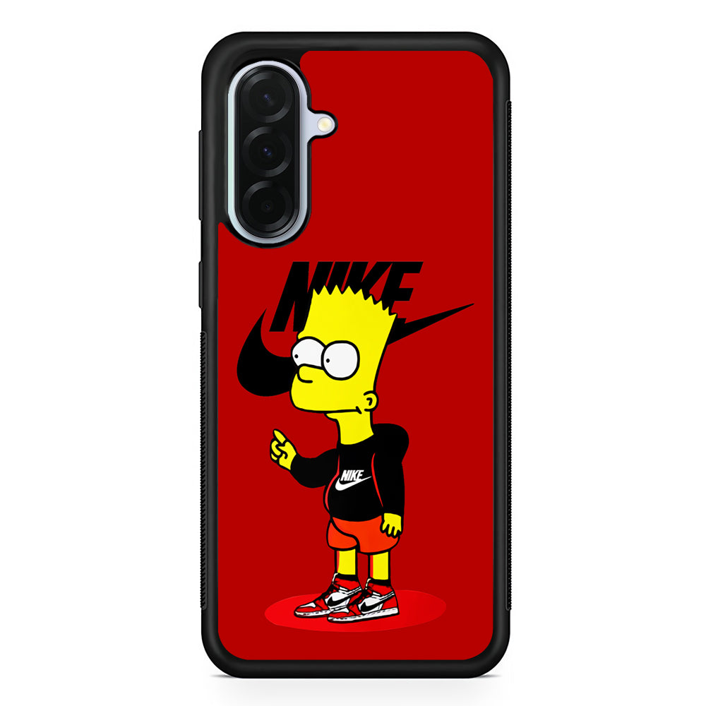 Nike Style Bart Simpson Samsung Galaxy A36 Case | Durable Samsung Galaxy A36 Protective Case