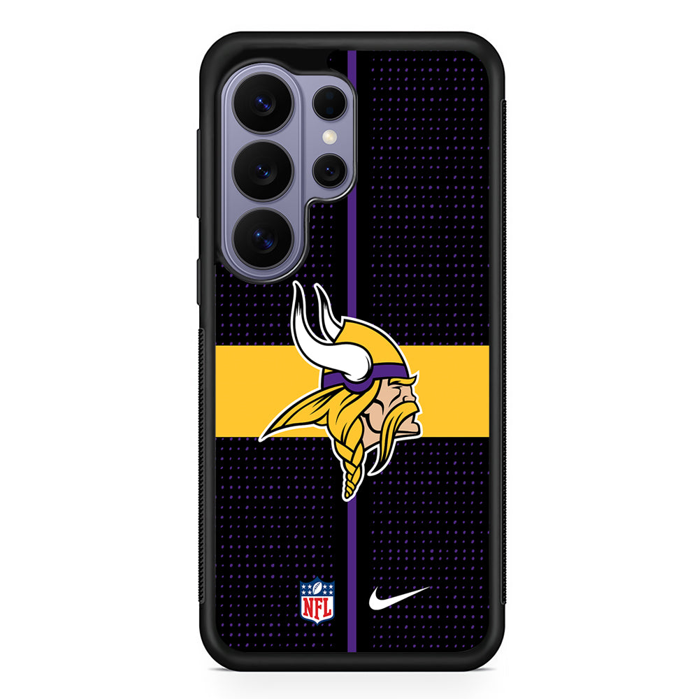 NFL Minnesota Vikings Dot Nike Samsung Galaxy S26 Ultra Case | Slim Durable Protective Cover
