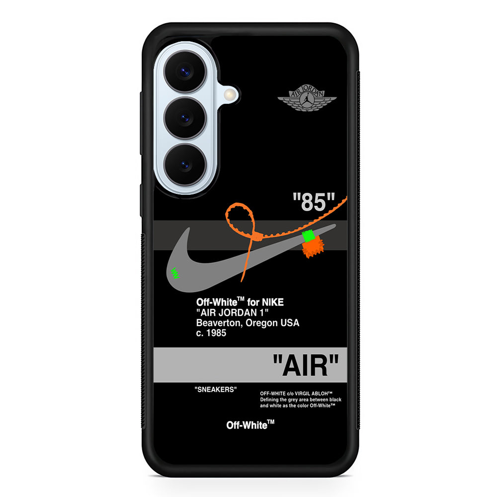 Nike X Air Jordan Black Samsung Galaxy S26 Plus Case | Lightweight Protective Phone Cover