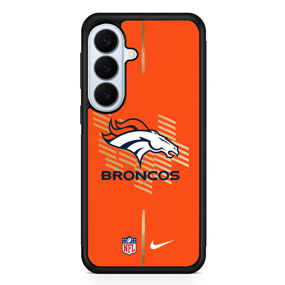 NFL Denver Broncos Nike Samsung Galaxy S26 Plus Case | Lightweight Protective Phone Cover