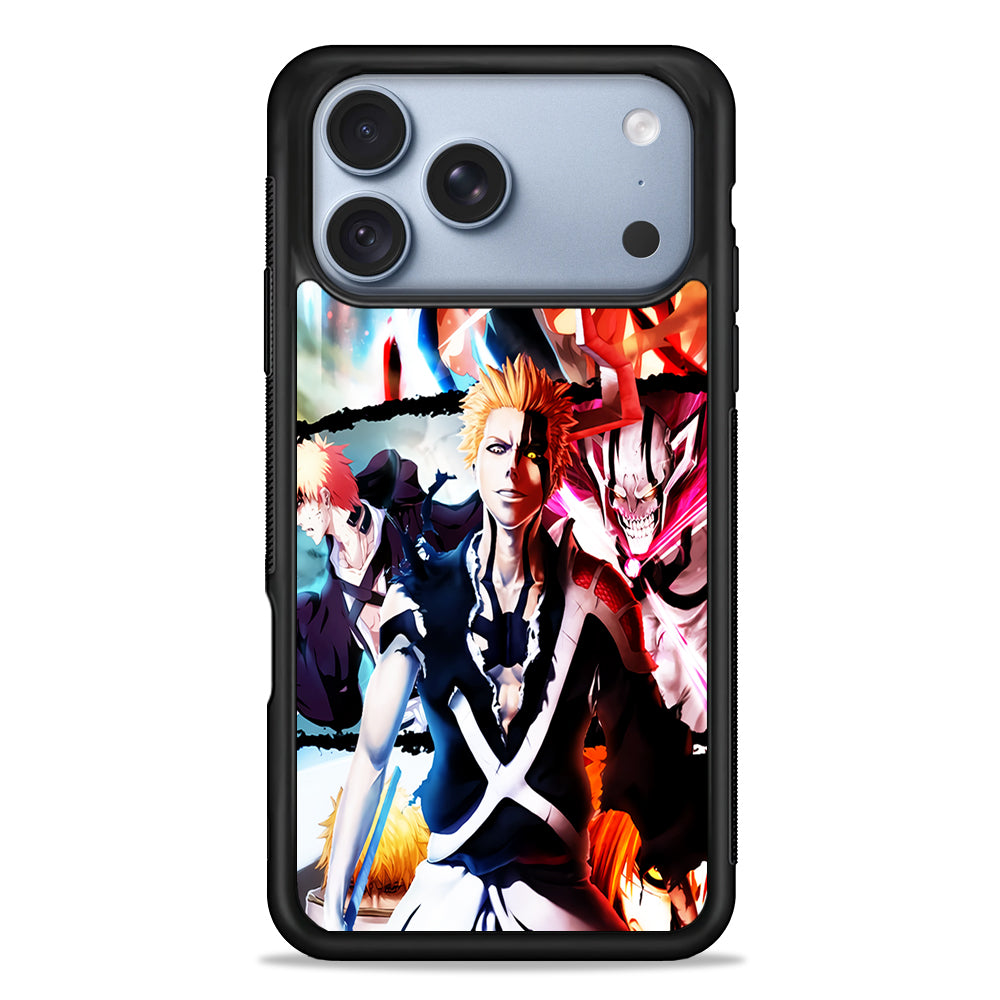Bleach Ichigo Kurosaki Collage iPhone 18 Pro Case - iPhone 18 Pro Silicone Case