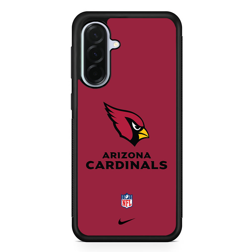 NFL Arizona Cardinals Red Nike Samsung Galaxy A36 Case | Durable Samsung Galaxy A36 Protective Case