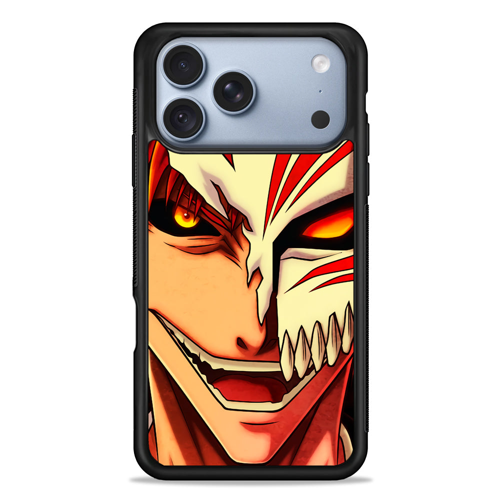 Bleach Ichigo Kurosaki Face iPhone 18 Pro Case - iPhone 18 Pro Silicone Case