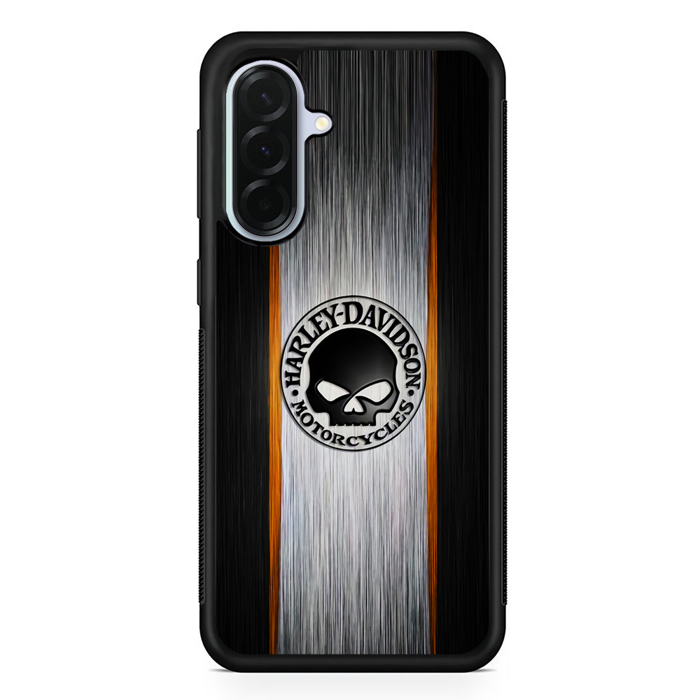 Harley Davidson Skull Circle Samsung Galaxy A36 Case | Durable Samsung Galaxy A36 Protective Case