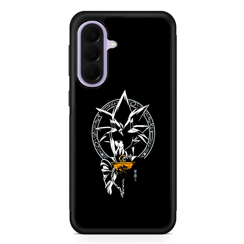 Yu-Gi-Oh Yugi Muto Black Samsung Galaxy A37 Case | Samsung Galaxy A37 Rubber Protective Case