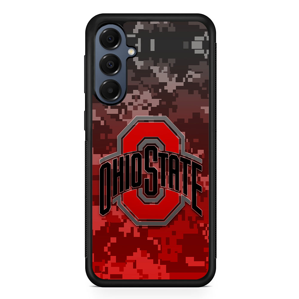 Ohio State Pixel Art Samsung Galaxy A16 Case | Slim Protective Cover for Samsung Galaxy A16