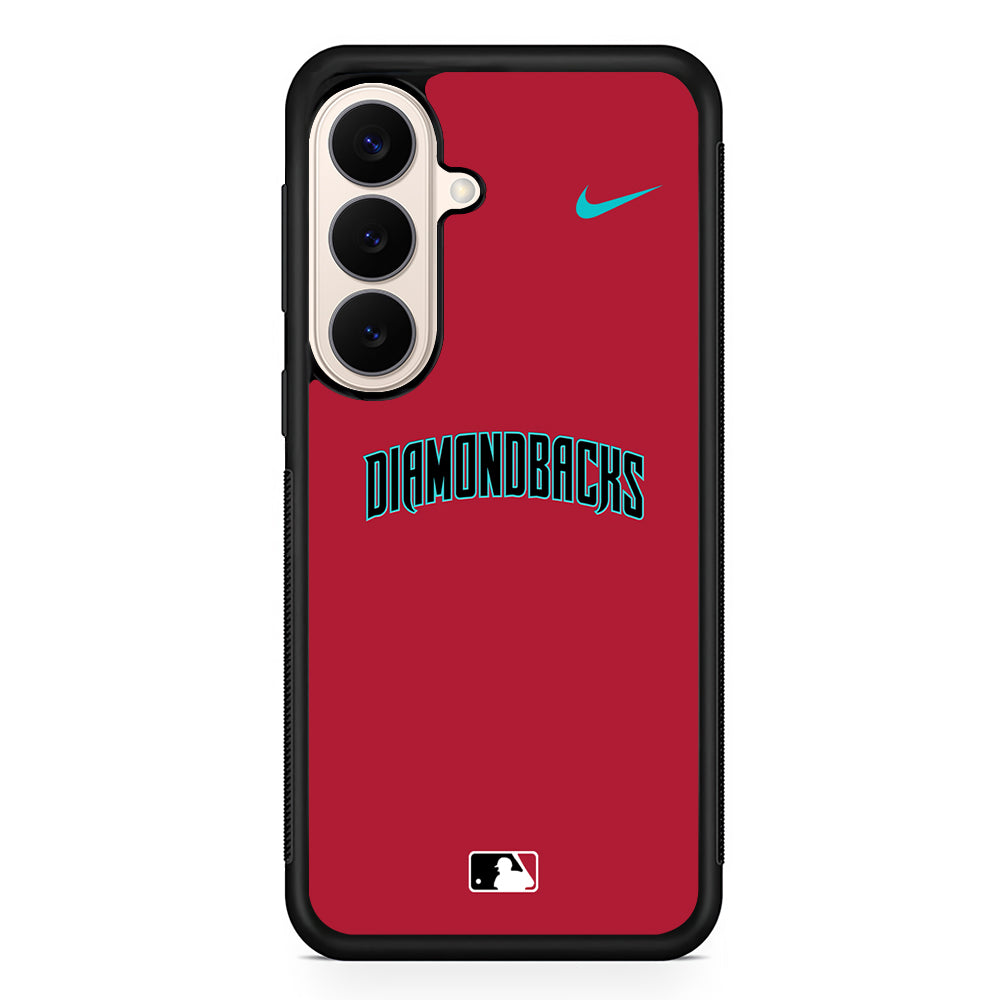 MLB Arizona Diamondbacks Red Nike Samsung Galaxy S26 Case – Slim Protective Phone Cover