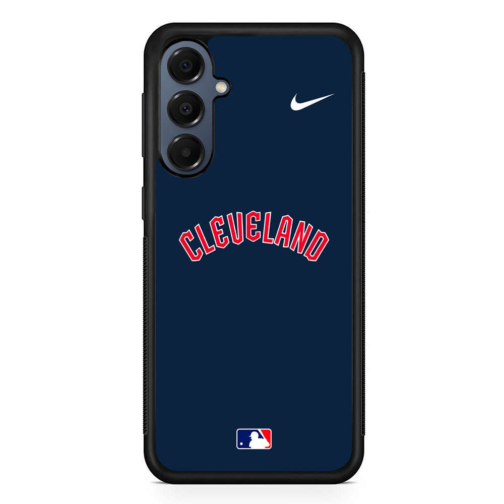 MLB Cleveland Guardians Navy Nike Samsung Galaxy A16 Case | Slim Protective Cover for Samsung Galaxy A16