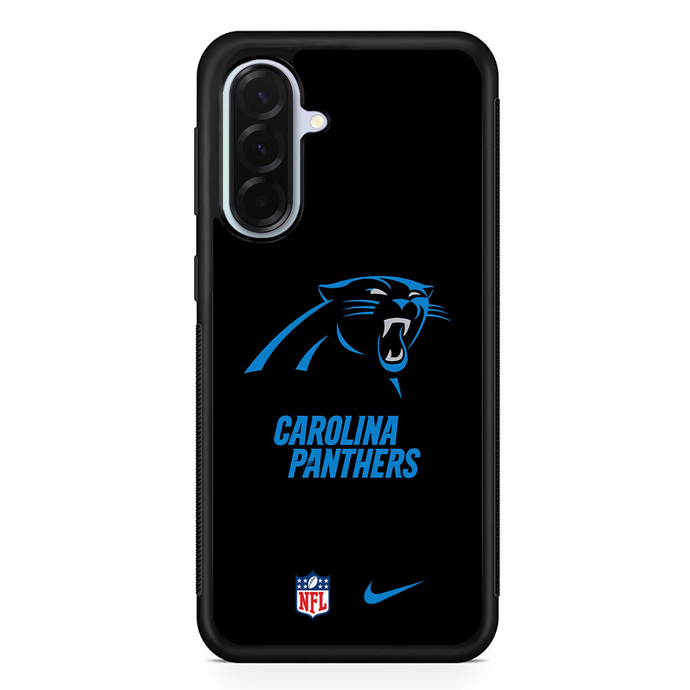 NFL Carolina Panthers Nike Samsung Galaxy A36 Case | Durable Samsung Galaxy A36 Protective Case