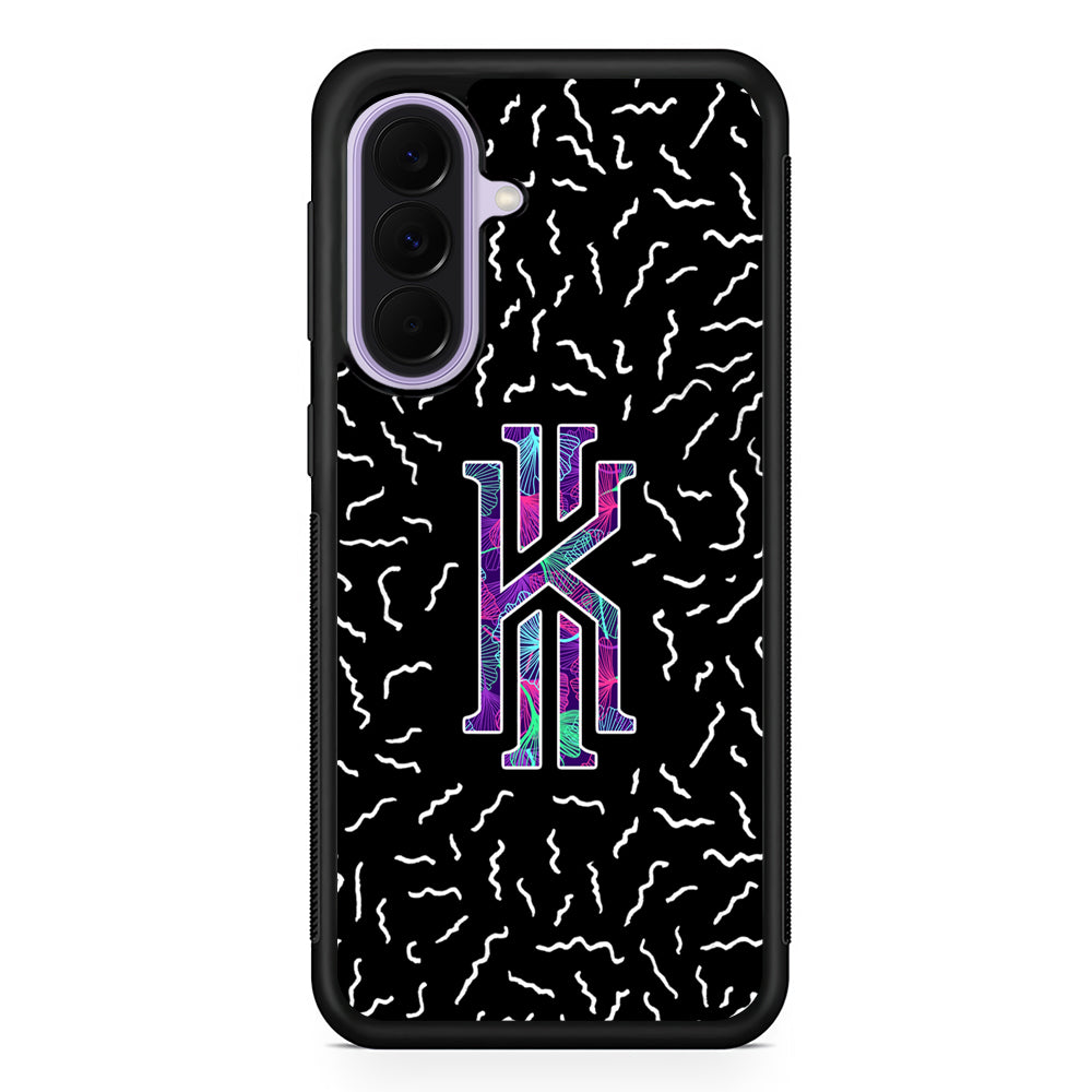 Kyrie Irving Small Striped Pattern Samsung Galaxy A37 Case | Samsung Galaxy A37 Rubber Protective Case