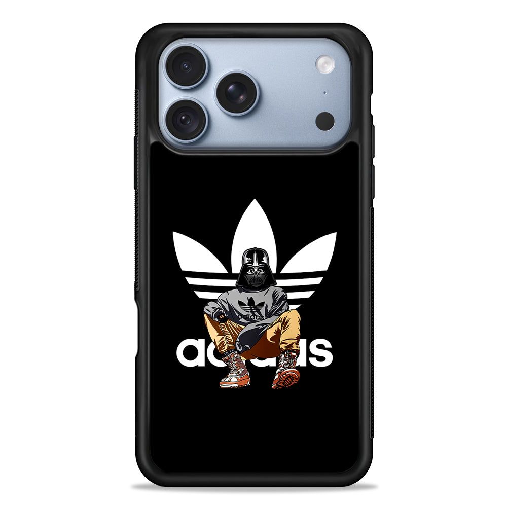 Adidas Darth Vader iPhone 18 Pro Case - iPhone 18 Pro Silicone Case