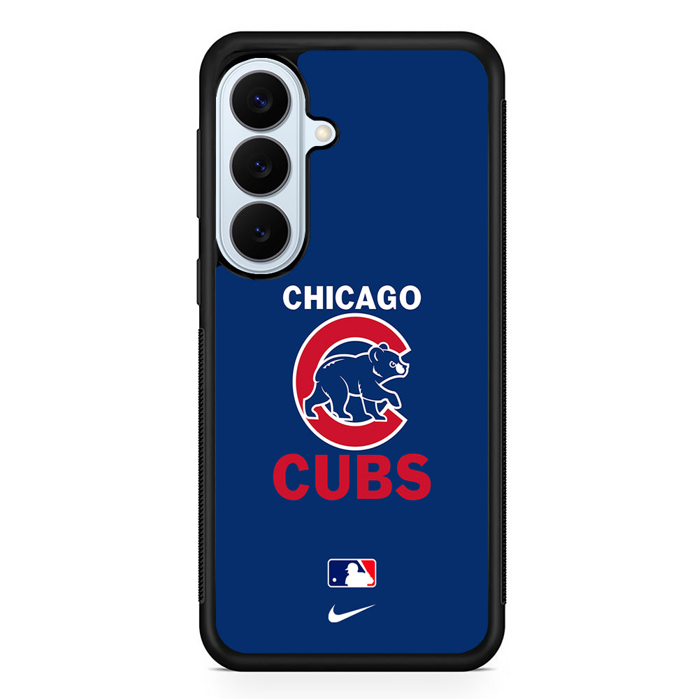MLB Chicago Cubs Blue Nike Samsung Galaxy S26 Plus Case | Lightweight Protective Phone Cover