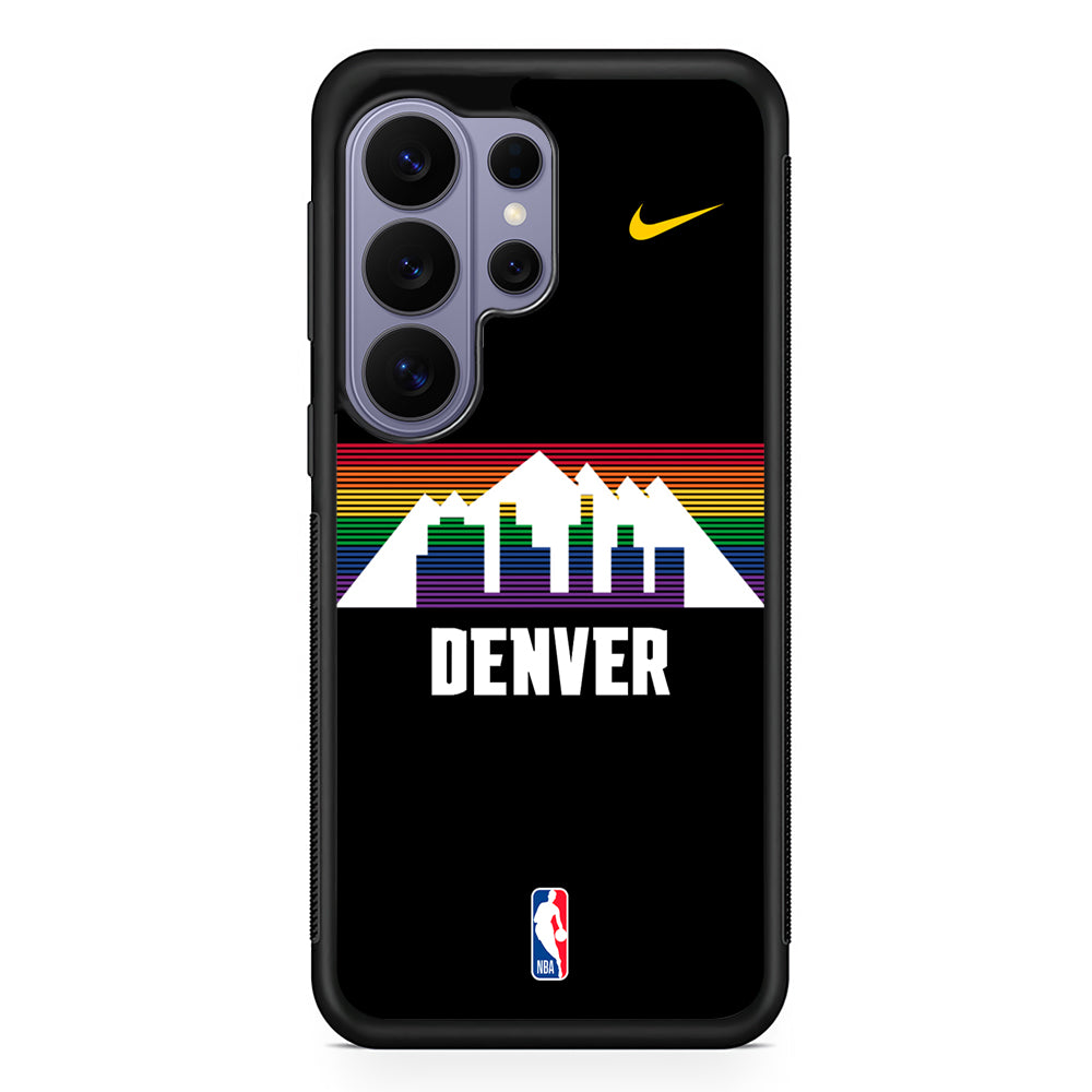 NBA Denver Nuggets Black Nike Samsung Galaxy S26 Ultra Case | Slim Durable Protective Cover