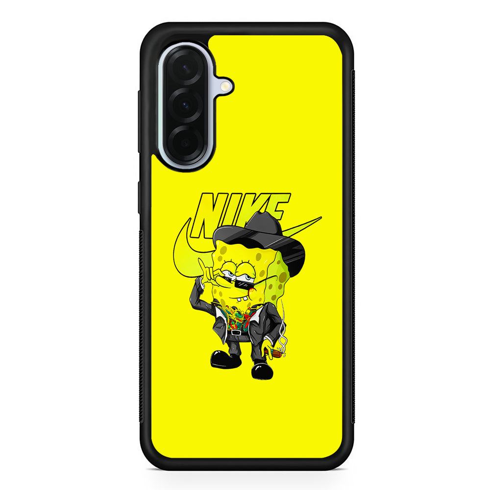 Nike Spongebob Executive Samsung Galaxy A36 Case | Durable Samsung Galaxy A36 Protective Case