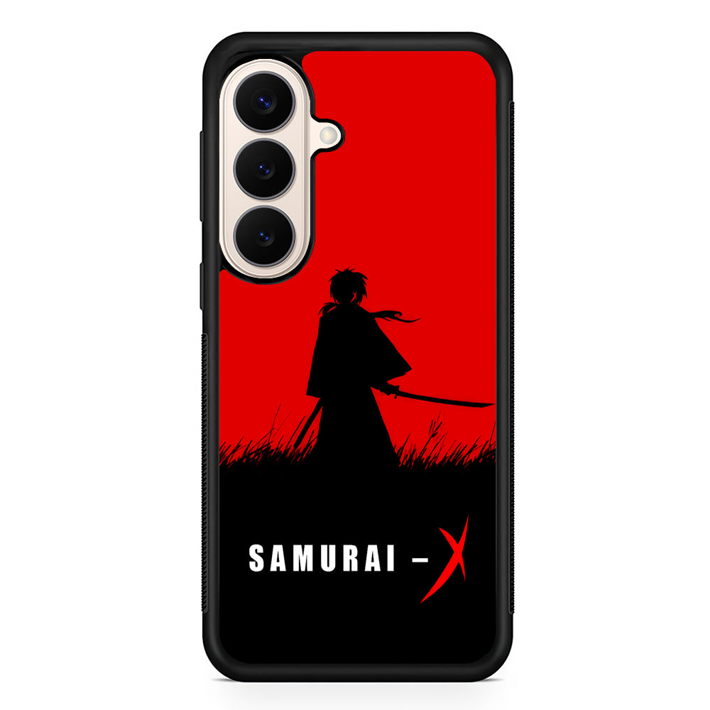 Samurai X Silhouette Poster Samsung Galaxy S26 Case | Durable Protective Rubber Cover